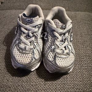 New Balance Blue and White Athletic Shoes